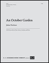 An October Garden SATB Choral Score cover